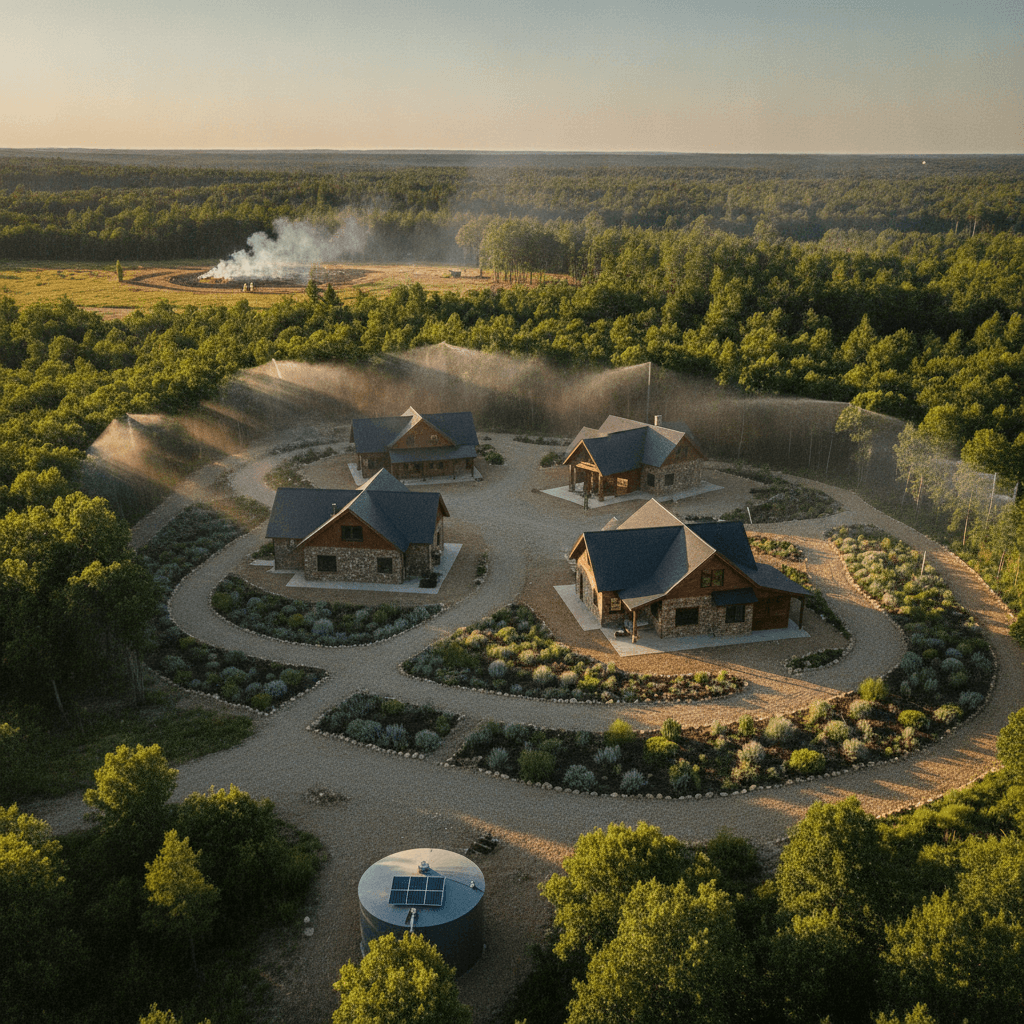 Wildfire Threat Solved for Rural Homes